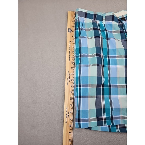 Brooks‎ Brothers Golf Shorts Plaid Performance Stretch Flat Front Men's Size 36 - Picture 2 of 7